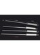 Generic Barbecue Cutlery Set 10 Pieces Stainless Steel Tool Grill Accessories In Aluminium Case For Camping Outdoor