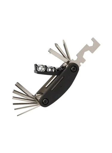 Generic Bicycle Repair Tool Maintenance Combination Tire Repair Tool Multi-Function Folding Repair Tool Wrench Set