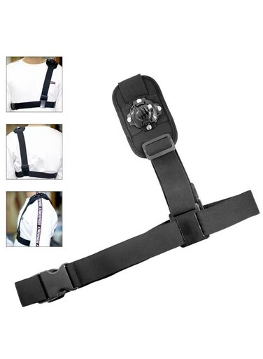Generic Camera Strap 360 Degree Rotation Single Shoulder Chest Strap With Hot Shoe Head For Gopro