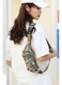 Generic Camouflage Crossbody Waist Bag With Adjustable Strap Multiple Zippered Compartments, Durable Fabric For Outdoor Sports And Compact Chest Sling Bag