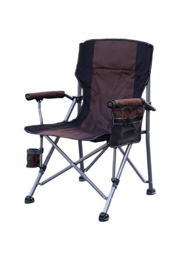 Generic Camping Chair Outdoor Folding Chair Beach Chair With Storage Bag-Portable For Outdoor Activities And Courtyards Load-Bearing 150Kg