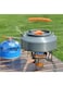 Generic Camping Cookware Set For 2-3 People Camping Pot With 1.1L Teapot Kettle For Outdoor Camping Cooking Set Aluminium Camping Cooking Pot Set Camping Cookware Picnic Pots For Hiking Trekking