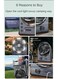 Generic Camping Fan With LED Lighting Rechargeable Desktop Portable Circulator Outdoor Fan Shake Electric Fan 15000mAh