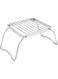 Generic Camping Grill Rack Stainless Steel Foldable Grill Stove Stand Ultralight Campfire Stand Portable Grill Grid For Camping Hiking BBQ Fishing