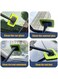 Generic Car Handle With Window Cleaner Brush Set Towel Cleaning Tool Glass Cleaning Washing Tool Interior Car Accessories