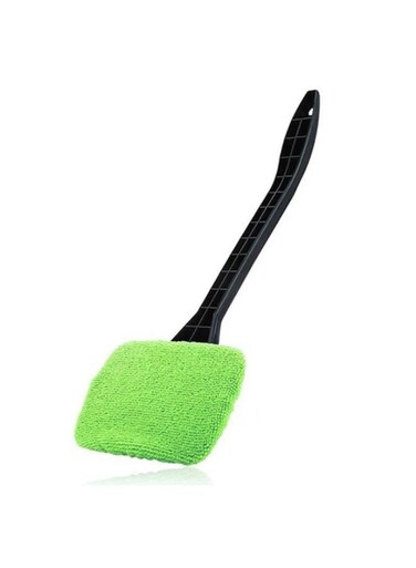 Generic Car Handle With Window Cleaner Brush Set Towel Cleaning Tool Glass Cleaning Washing Tool Interior Car Accessories