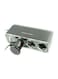 Generic Car Phone Charger With Triple Lighter Socket Black/Silver