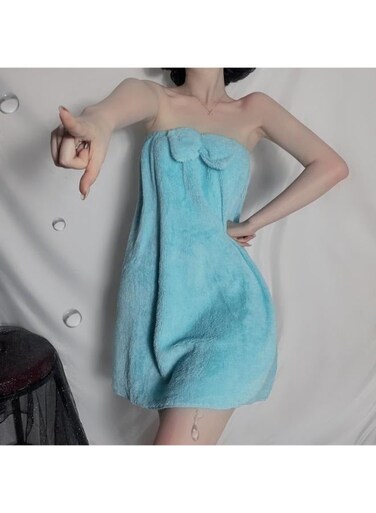 منشفة حمام عامة ملفوفة على شكل فيونكة، متعددة الاستخدامات، رقم: 8713