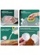 Generic Clear Grain Storage Suction Bags, Stand Up Sealed Odor-Resistant Packaging Bags For Multipurpose Storage