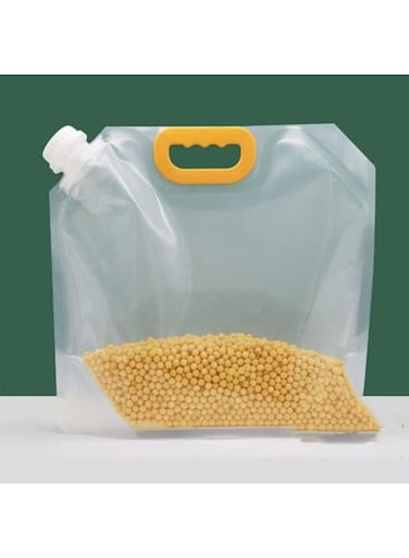 Generic Clear Grain Storage Suction Bags, Stand Up Sealed Odor-Resistant Packaging Bags For Multipurpose Storage