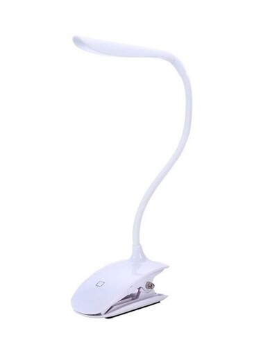 Generic Clip-On LED Table Lamp White