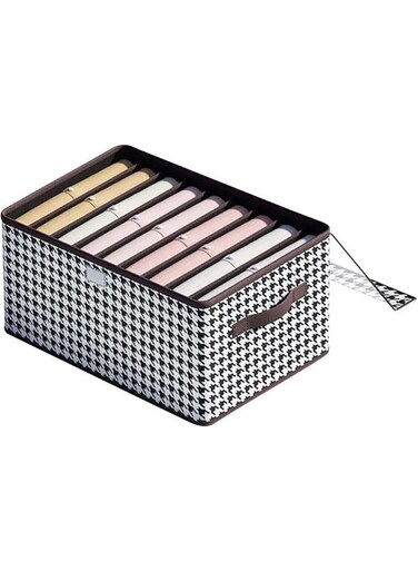 Generic Closet Storage Box With Portable Handle Large Capacity Closet Organizer Foldable Storage Bins Multifunctional Home Cubes Baskets For Clothing