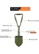 Generic Collapsible Shovel, Heavy Duty Foldable Shovel, Camping Shovel And Pickax, Military Entrenching Tool For Gardening, Camping, Mud&amp;Snow, Off Road, Portable Car Emergency Kit Bs-303G