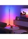 Generic Colorful RGB Floor Light Bar 120Cm Remote Control Sound-Activated Ambient Light Suitable For Bedroom Living Room Corner Live Streaming Gaming Room With Colorful Lighting Ideal