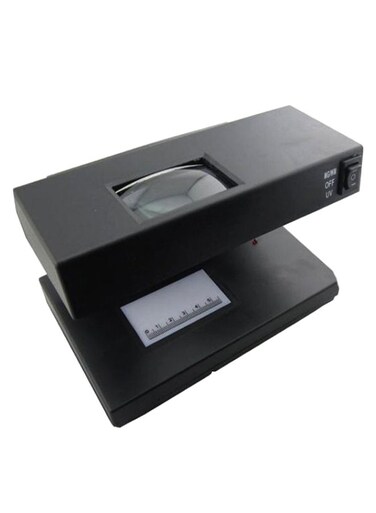 Generic Counterfeit Money Detector Machine Black/White/Clear