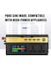 Generic Dc12V-Ac220V Solar Inverter 2200W High Power, Solar Power Inverter Sine Wave Inverter Built-In Cooling Fan, AC Outlets &amp; USB Charging Ports Ideal