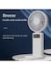 Generic Digital Display Handheld Fan Summer Outdoor Portable Mini Desktop Silent Small Fan USB Charging Small Fan