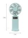 Generic Digital Display Handheld Fan Summer Outdoor Portable Mini Desktop Silent Small Fan USB Charging Small Fan