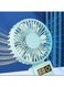 Generic Digital Display Handheld Fan Summer Outdoor Portable Mini Desktop Silent Small Fan USB Charging Small Fan