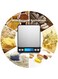 Generic Digital Kitchen Scale With Battery Multicolour 12Cm