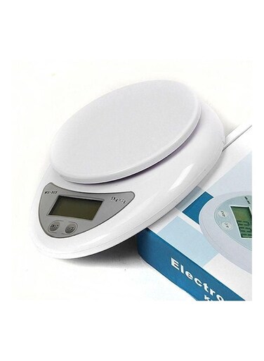 Generic Digital Weighing Scale White