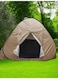 Generic Double Person Instant Pop-Up Tent, For Camping Tent Automatic Quick Release Waterproof Outdoor Fishing Sun Shade Picnic BBQ Beach Size: 2*2*1.35M