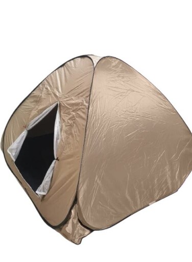 Generic Double Person Instant Pop-Up Tent, For Camping Tent Automatic Quick Release Waterproof Outdoor Fishing Sun Shade Picnic BBQ Beach Size: 2*2*1.35M