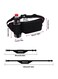 Generic Dual Pocket Sport Waist Bag Large Capacity Fanny Pack For Men Women