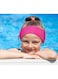 طوق رأس للسباحة من النيوبرين مقاوم للماء، مناسب للأطفال والكبار، مزود بواقيات أذن عامة