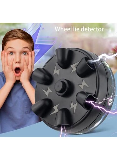 Generic Electric Finger Lie Detector, Interesting Polygraph Party Game Toy, Finger Shock Game For Family Party, Decompression Funny Toy For 2-6 Palyers