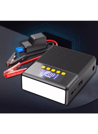 Generic Emergency 12000mAh 20Amps Power Bank Rechargeable Jump Starter With Tire Repair Function Ry-2403