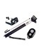 Generic Extendable Handheld Selfie Stick With Bluetooth Shutter For Smartphone Black/Silver