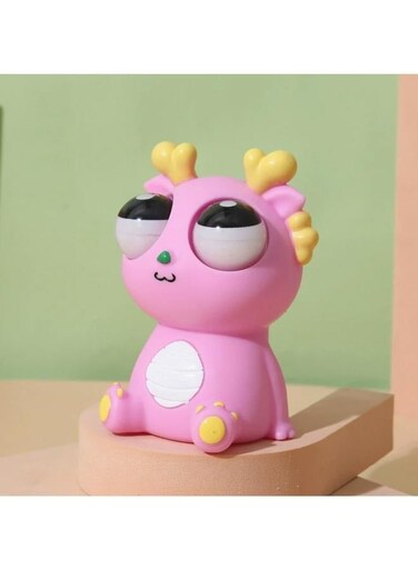 Generic Eye Popping Dragon Worm Squishy Stress Reliever Toy Size: 11Cm