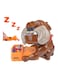 Generic Flake Out Bad Dog Toy Set Brown/Orange