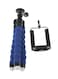 Generic Flexible Octopus Bubble Tripod For Mobile Phone/Digital Camera Blue/Black