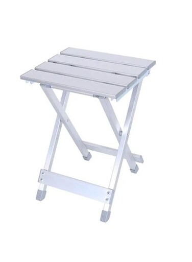 كرسي قابل للطي مصنوع من سبائك الألومنيوم، مناسب للتخييم في الهواء الطلق، رقم المنتج: 131044