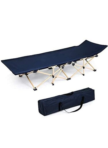 Generic Foldable Bed For Outdoor With Portable Bag Camping Bed Lightweight Sleeping Cots For Camping