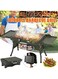 Generic Foldable Camping Barbecue Grill For Family Home Outdoor Heavy Duty Folding Charcoal Barbecue Cooking Grill Picnic Accessories