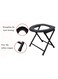 Generic Foldable Outdoor Portable Camping Toilet Stool Outdoor Folding Travel Camping Fishing Toilet