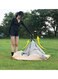Generic Foldable Outdoor Waterproof Ultralight Travel Portable 1-2 Person Outdoor Dome Camping Tent Travel Pop-Up Automatic Tent Size: 2*1.5*1.35M