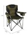 Generic Folding Camping Chair Oversized Heavy Duty Padded Outdoor Chair With Cup Holder Storage And Cooler Bag 450 Lbs Weight Capacity Thicken 600D Oxford