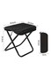 كرسي قابل للطي - كرسي متعدد الوظائف محمول وسهل التخزين في ثانية واحدة للتخييم في الهواء الطلق مع حقيبة بمقبض حمل