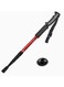Generic Folding Trekking Pole Adjustable Hiking Stick Telescopic Cane For Hiking Camping Walking