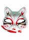 Generic Girls Fox Painted Half Face Mask Masquerade Party Bar Costume Accessory