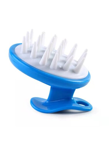 Generic Hair Shampoo Brush With Soft Silicone Scalp Massager Brush Head, For All Hair Types, Deep Cleanses Scalp And Removes Dead Flaky Skin And Residue