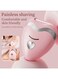 Generic Heart-Shaped Smart Sensing Electric Hair Remover &ndash; Unisex, Wet &amp; Dry, Safe For Intimate Areas