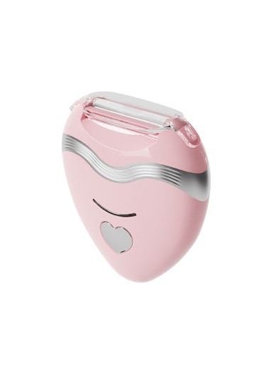 Generic Heart-Shaped Smart Sensing Electric Hair Remover &ndash; Unisex, Wet &amp; Dry, Safe For Intimate Areas