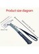 Generic Heavy Duty Tent Stakes And Hammer With Canvas Storage Bag 8In Duty Metal Tent Pegs Ground Anchor For Camping Outdoor Hiking