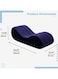 Generic Inflatable Couch Air Sofa Portable: S-Shape Inflatable Bed With Household Inflatable Lounge Chair With Household Air Pump Multi-Function Inflate Deck Chair For Living Room