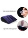 Generic Inflatable Cushion Pillow For Body Positioners Legs And Back Support For Sleeping Reading And Rest Use In Bed Travel Camping Or Office With Foot Pump